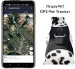 Portable Realtime Tracking Dog Collar GPS GSM Waterproof Mini Tracker Size:L